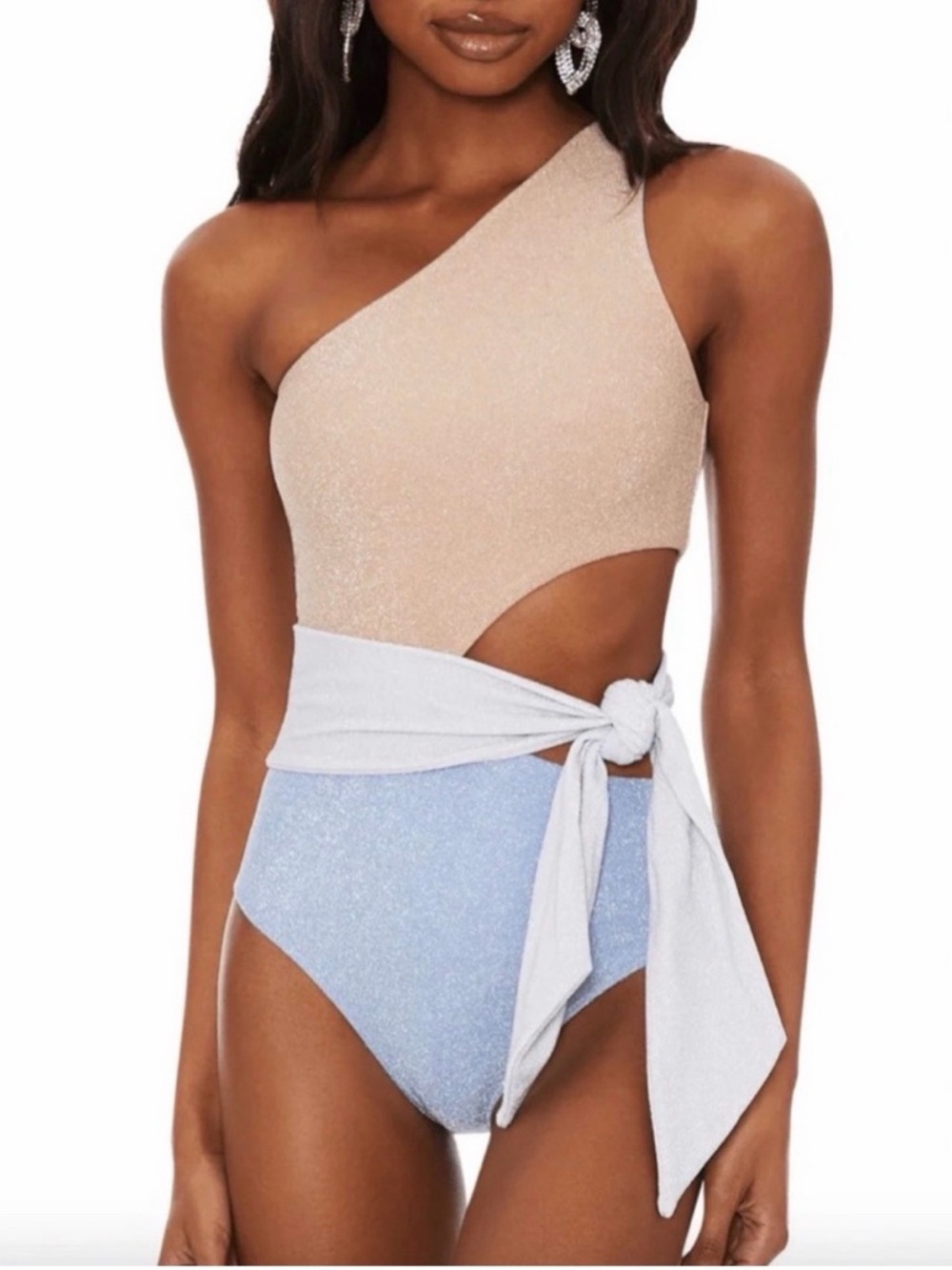 Beach Riot sparkle one piece